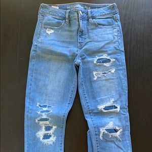 High waisted American Eagle Jeans size 4